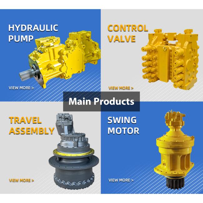 High Quality Hydraulic Pump 8J0498 10R2436 side view