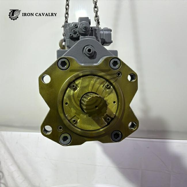 Hydraulic pump assembly view