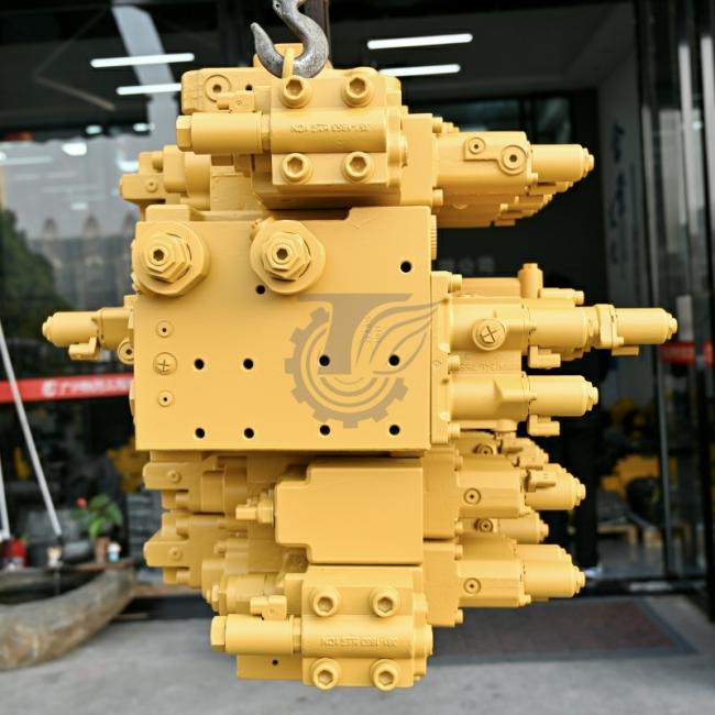 Front perspective of main control valve showing labeling and identifiTQTQCATion marks