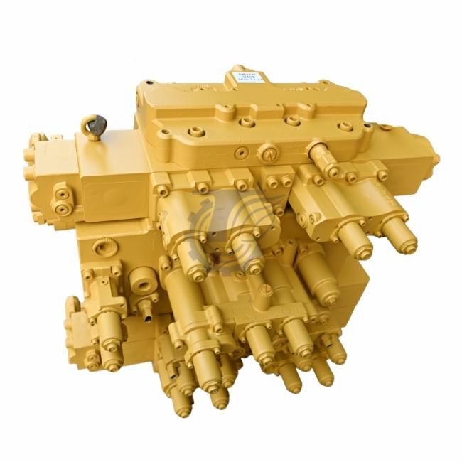 Detailed internal view of control valve mechanism and spool arrangement