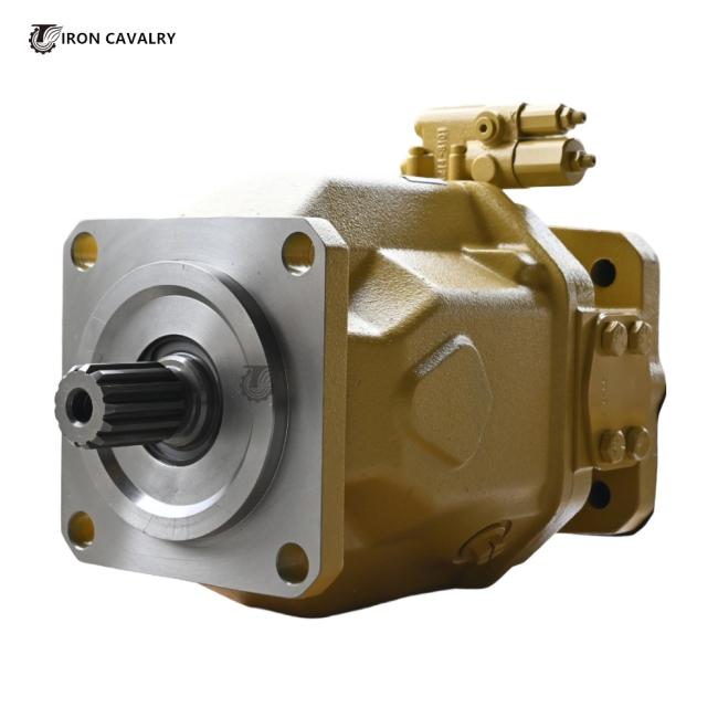Hydraulic pump component detail view