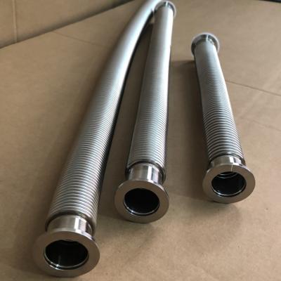 China Electro Polished Flexible Hose Pipe Welded Bellow 304 316L for sale