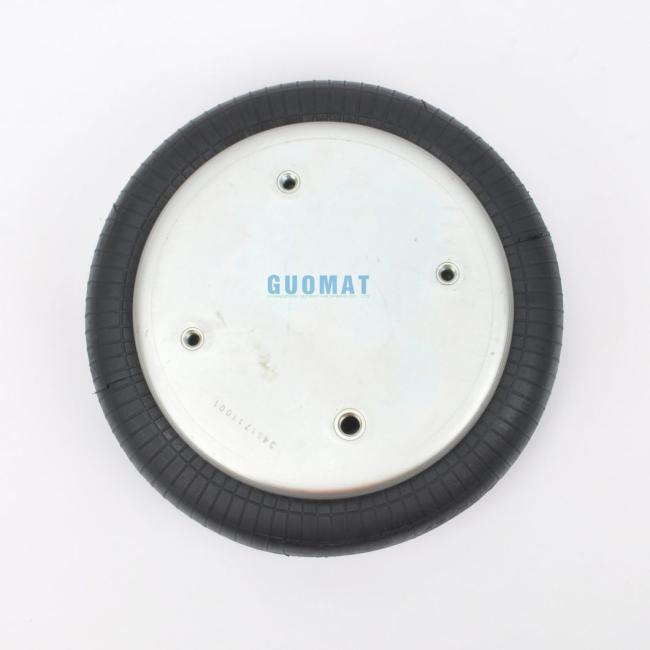 Single Convoluted Air Spring 1/4nptf Air Inlet Air Bag Suspension for Industrial Equipment