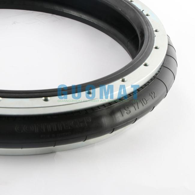 Fs 1710-12 Contitech Rubber Bellows M10 Bolts Industrial Air Spring