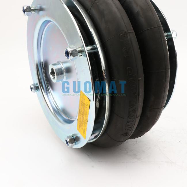 Dunlop Sp1541 Double Convoluted Air Spring with Flange Ring W01r584061