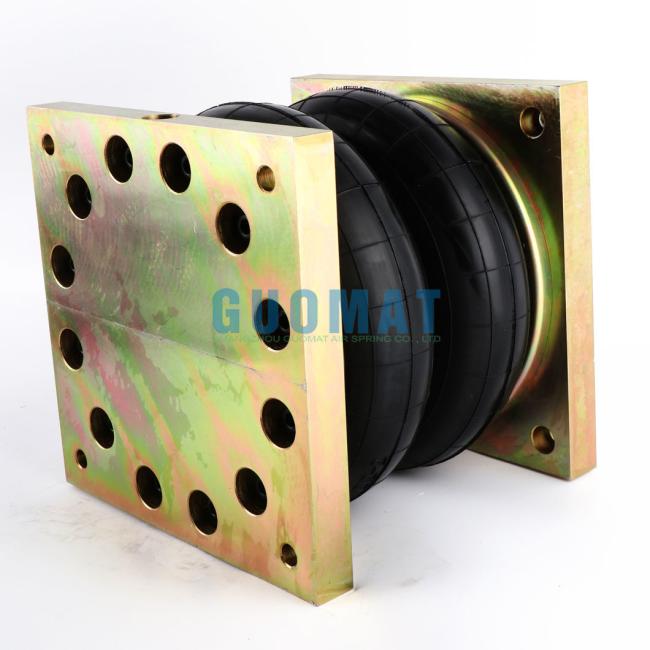 Lhf200212-2 Industrial Air Spring Assembly with Upper and Bottom Cover Plate