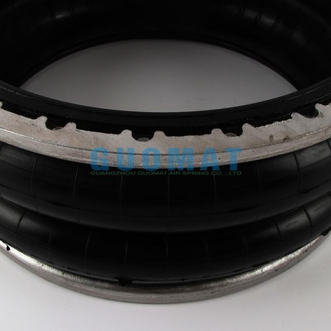 Double Convoluted Air Rubber Lhf500/220-2 Flange Industrial Air Spring