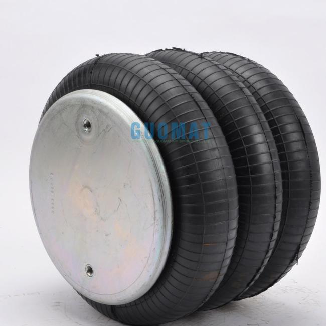 Air Lift Airbag 3b12-304 Triple Convoluted Air Bellows Universal Pneumatic Spring
