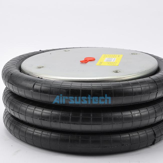 3 Convoluted Industrial Air Springs Assembly Replaces Fire Stone Flex313D