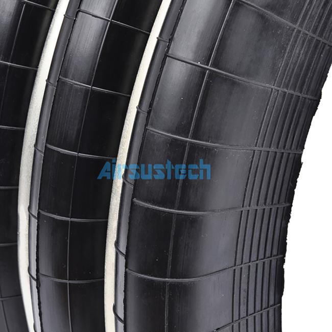 Yokohama S-500-3 Rubber Air Spring Replacement Triple Convoluted Punch Cushion
