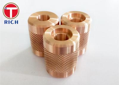 China Proceso de torneado del hardware de la precisión de las piezas del CNC del cobre que trabaja a máquina de cobre amarillo de encargo en venta
