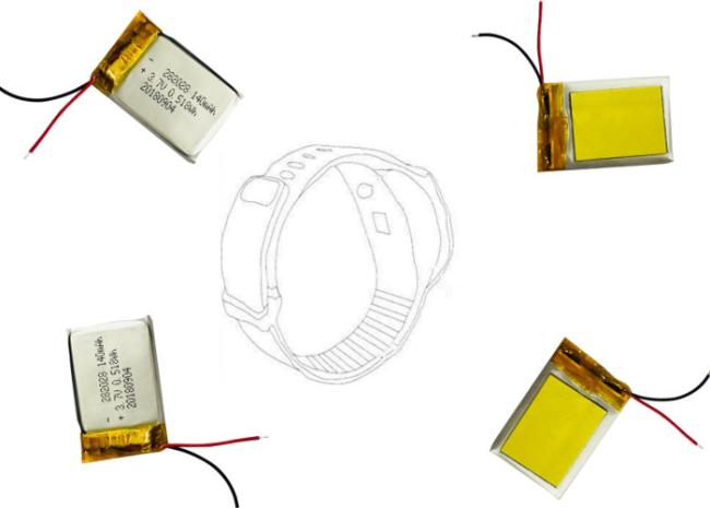 Low Self Discharge Lipo Batteries 282028 / 3.7V 140mAh Lithium Polymer Battery