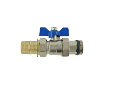 China 1 Inch Brass Gas Valve Brass Valve For Gas 16 Bar Threaded Connection for sale