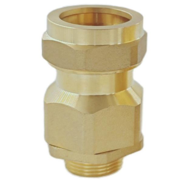 Quality DIN 259 Thread 1/4 inch Female/Male Brass Cable Joint for sale