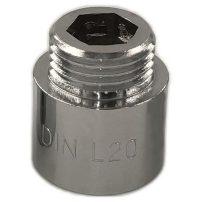 中国 ISO 228 男性糸 DIN L20 1インチ 銅管フィッティング 販売のため