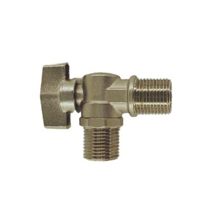 China Corrosion Resistant Brass Ball Valve Brass Water Valve 90 Degree 16 Bar Maximum Pressure for sale