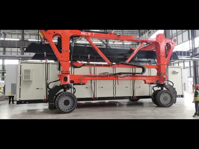 swl70T electric straddle carrier