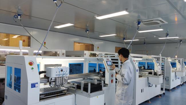 China Chips Star Semiconductor production area with advanced equipment