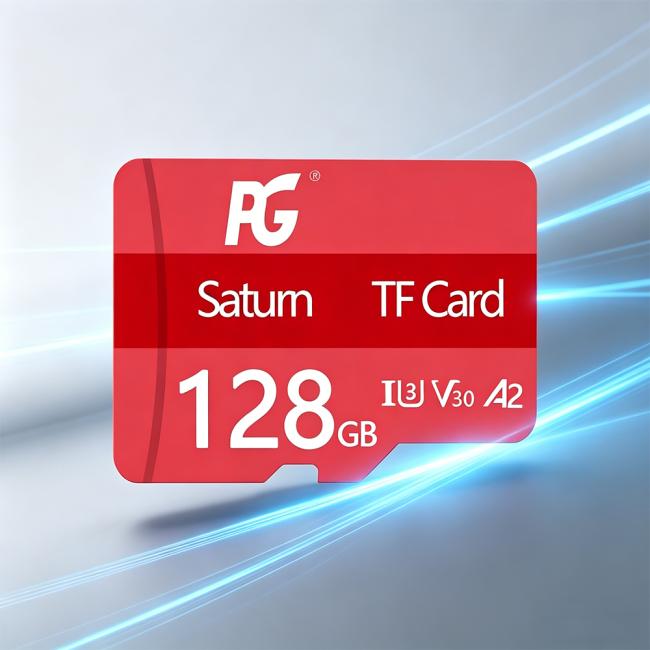 High-speed TF memory card showing fast data transfer capabilities