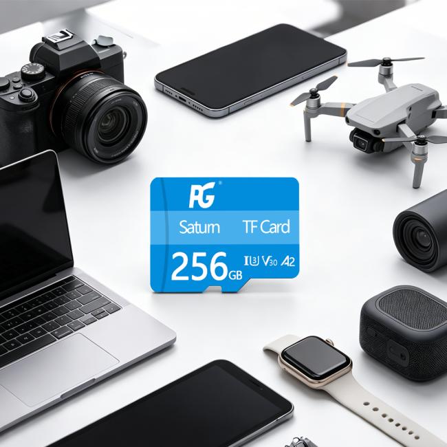 TF Memory Card product showcasing various capacity options