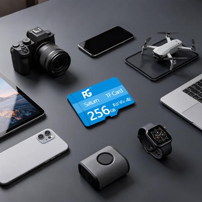 A2 application class memory card compatible with multiple devices