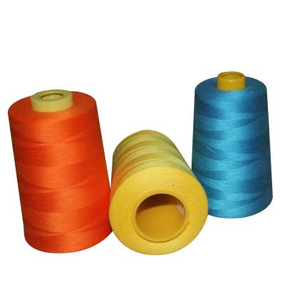 China Linha girada de tecelagem/de confecção de malhas da resistência do poliéster da linha de costura alta para estofar, do poliéster à venda