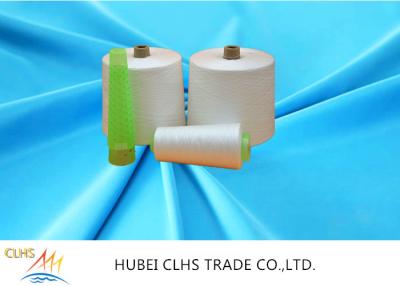 China Heat Setting Polyester Core Spun Yarn 42 / 2 , Customized Polyester Ring Spun Yarn for sale