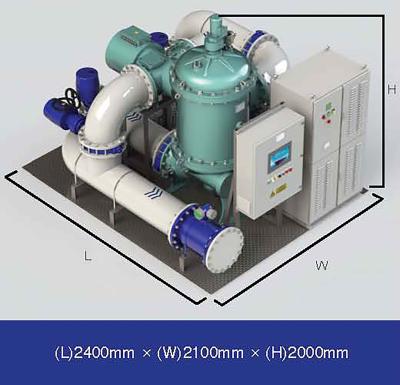 China RS Approved IMO MEPC.279(70) Standard 350m3/h Marine Ballast Water Treatment System BWTS for sale