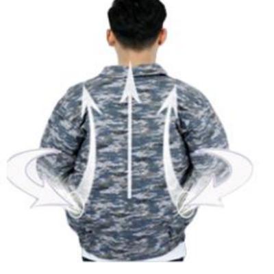 Китай Обычная куртка с вентиляторным охлаждением Куртка с электрическим охлаждением с длинным рукавом продается