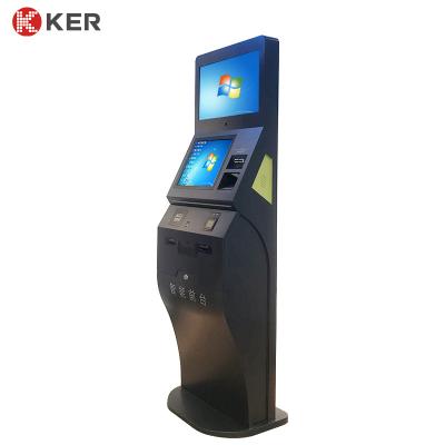 China Passport Reader Smart Front Desk 1280 * 1024 Self Check Out Kiosk for sale