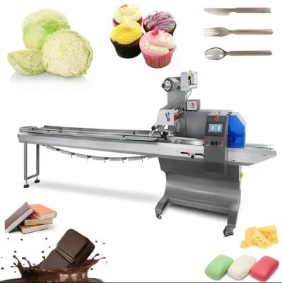 China 60HZ Bread Pillow Bag Packaging Machine Small Cosmetic Disposable for sale