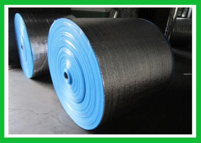 Chine Petit pain rayonnant d'installation de barrière de mousse de papier d'aluminium d'isolation bleue d'aluminium à vendre