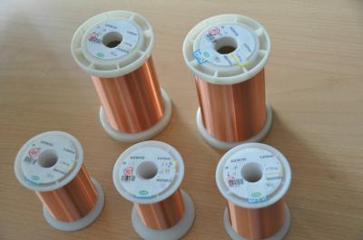 China UEW 130 / 155 / 180 Self Bonding Wire Enameled Copper Insulated Wire For Voice Coils for sale