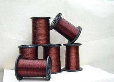 China 0.012 - 4.5mm Round Ultra Fine Magnet Wire , 24 Awg Copper Enameled Wire For Automation for sale