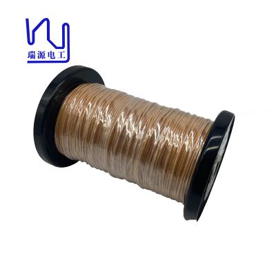 China 0.1mm X 250 Strands Self Bonding Magnet Wire Triple Insulated Copper Litz en venta