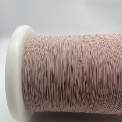 China Nylon Silk Covered Litz Wire Copper Litz Wire 0.05mm Single Wire 60 Strands Copper Conductor for sale