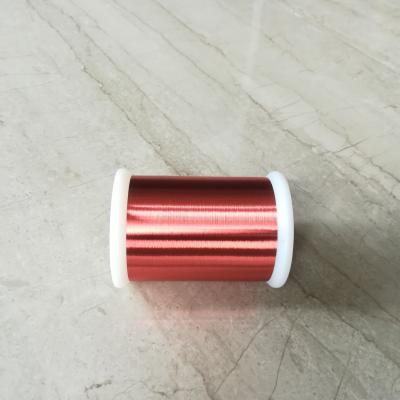 China 2UEW155 0.02mm 0.025mm Enameled Coated Copper Wire For Voice Coils à venda