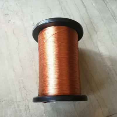 China Customized High Frequency Enamel Insulation Copper Litz Wire 0.07mm X 200 for sale