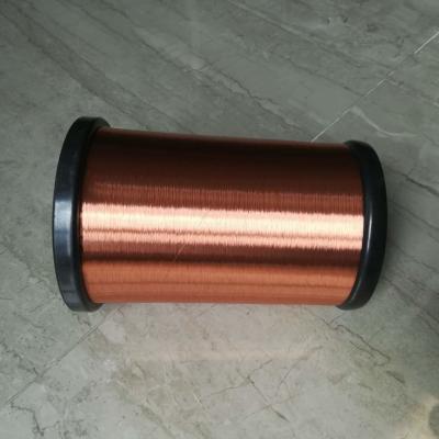China Solderable Ultra Fine Enameled Copper Wire Self Bonding Enameled Magnet Wire For Voice Coil for sale