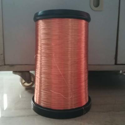 China 0.28mm 2UEW155 Solderable Enameled Copper Wire For Motor Winding for sale