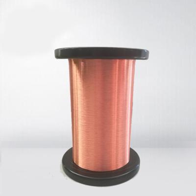 China Super Thin Self Bonding Enamelled Copper Wire Magnet Wire For Voice Coils 130 - 220℃ for sale