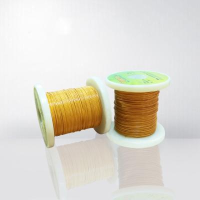 中国 0.1mmの三重の絶縁されたワイヤー130℃はISOが承認したコイル/変圧器のための銅線TIWワイヤーにエナメルを塗った 販売のため