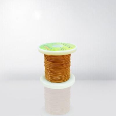 China Enameled Triple Insulated Winding Wire Yellow 0.13mm - 1.0mm Magnet Copper Wire for sale