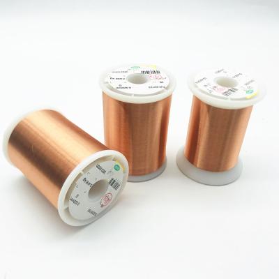 China 0.03mm 49 Awg Enameled Copper Magnet Wire Self Bondable For Speaker Coil for sale