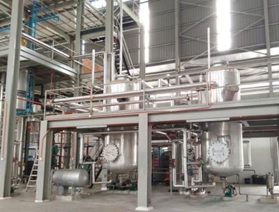 China Molecular Distillation Engine Oil Waste Oil Recycling Equipment ODM à venda
