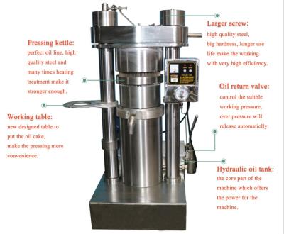 Chine Certification olive d'OIN/CE de capacité élevée de machine d'extraction de l'huile d'opération simple à vendre