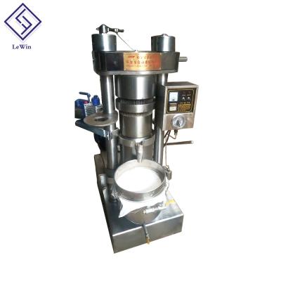 China Mini prensa de aceite hidráulico de aceite de la máquina industrial verde oliva de la prensa para el aceite puro en venta