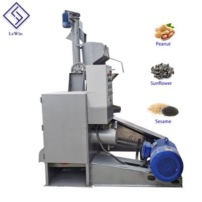 China Energy Saving Cooking Oil Extraction Machine Nut Oil Press Machines High Oil Output Rate for sale