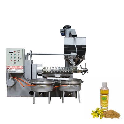 China Palm Kernel Mustard Oil Press Extraction Machine Automatic Spiral For Cold Oil for sale