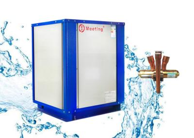 China Geo Thermal Pond Heat Exchanger 220V 7.5kw Water Source Heat Pump For Heating Hot Water for sale
